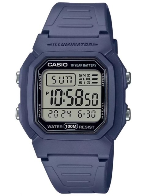 ZEGAREK MĘSKI CASIO W-800H-2A (zd100c) - KLASYKA + BOX ZEGAREK MĘSKI CASIO W-800H-2A (zd100c) - KLASYKA + BOX