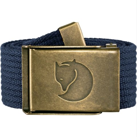 Pasek damski/męski Fjällräven Canvas Brass Belt 4 cm F77297-555 Pasek damski/męski Fjällräven Canvas Brass Belt 4 cm F77297-555