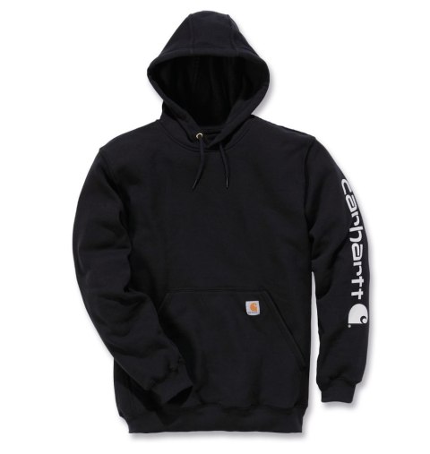 Bluza Carhartt Mid Signature Sleeve Logo Black Bluza Carhartt Mid Signature Sleeve Logo Black