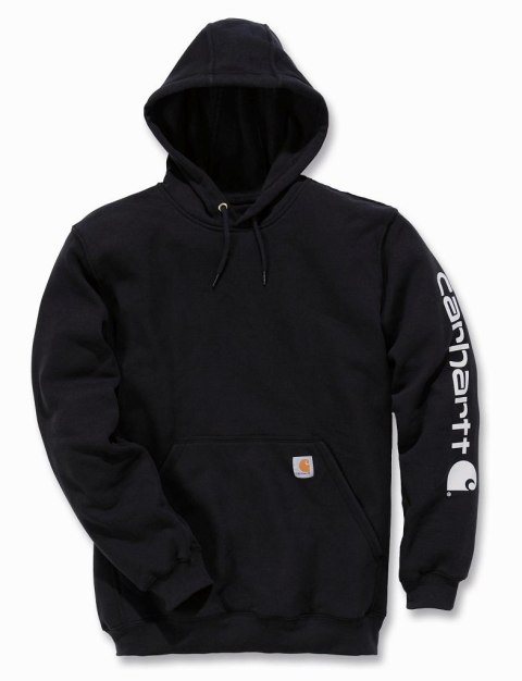 Bluza Carhartt Mid Signature Sleeve Logo Black Bluza Carhartt Mid Signature Sleeve Logo Black