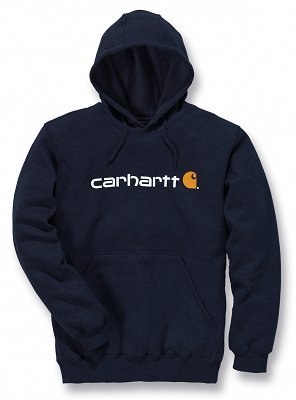 Bluza Carhartt Signature Logo Midweight Navy