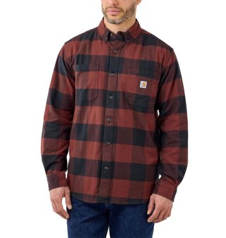 Koszula Flanelowa Carhartt Rugged Flex Mid Red