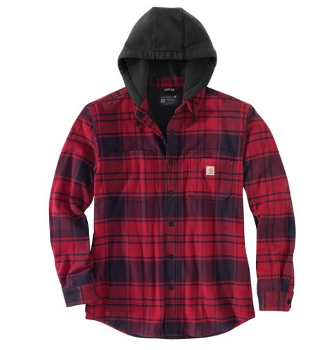 Koszula Kurtka Carhartt Rugged Flannel Oxblood Koszula Kurtka Carhartt Rugged Flannel Oxblood