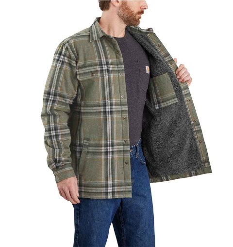 Koszula Ocieplana Carhartt Sherpa Heav Basil Koszula Ocieplana Carhartt Sherpa Heav Basil