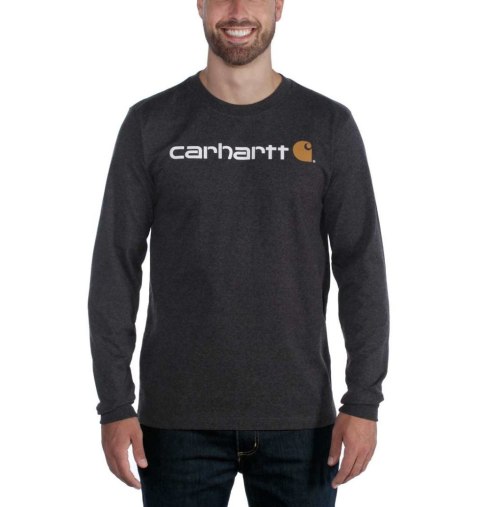 Koszulka Carhartt EMEA Signature L/S Carbon Koszulka Carhartt EMEA Signature L/S Carbon