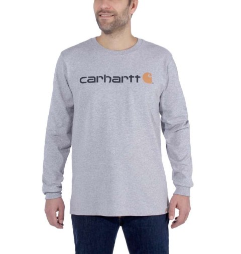 Koszulka Carhartt EMEA Signature L/S Grey Koszulka Carhartt EMEA Signature L/S Grey