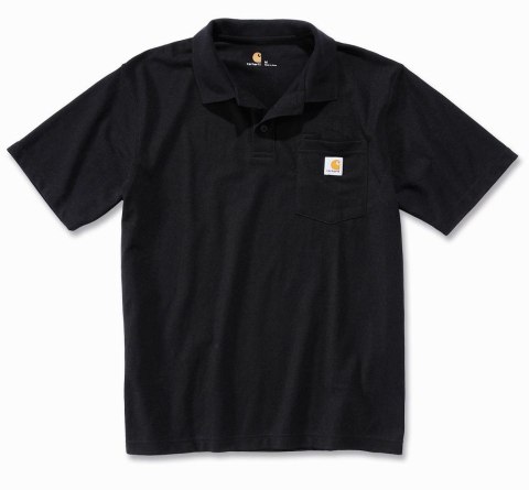 Koszulka Carhartt Polo Contractor Work Black
