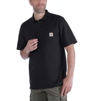 Koszulka Carhartt Polo Contractor Work Black