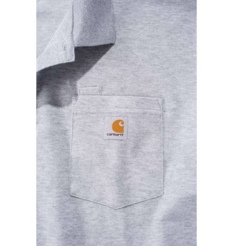 Koszulka Carhartt Polo Contractor Work Gray Koszulka Carhartt Polo Contractor Work Gray