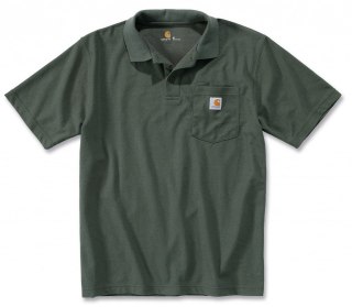 Koszulka Carhartt Polo Contractor Work Moss
