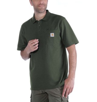 Koszulka Carhartt Polo Contractor Work Moss