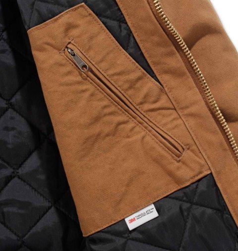 Kurtka Carhartt Duck Active Jacket Brown Kurtka Carhartt Duck Active Jacket Brown