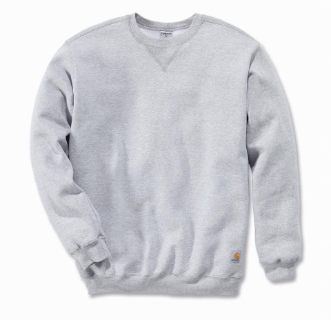 MIDWEIGHT CREWNECK SWEATSHIRT HEATHER GREY MIDWEIGHT CREWNECK SWEATSHIRT HEATHER GREY