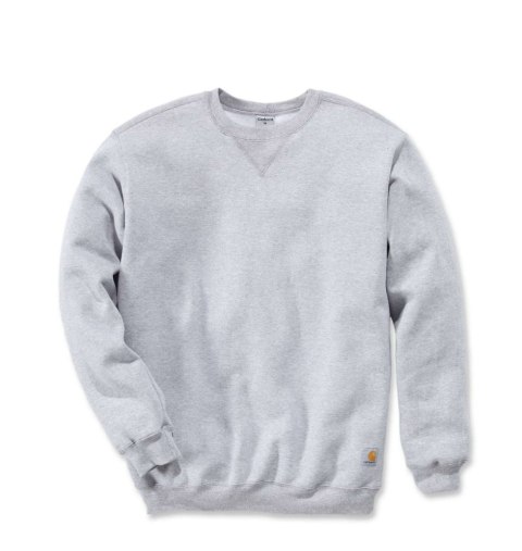 MIDWEIGHT CREWNECK SWEATSHIRT HEATHER GREY MIDWEIGHT CREWNECK SWEATSHIRT HEATHER GREY