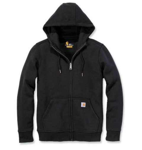 Bluza Carhartt Clarksburg Full Zip Hoodie Black Bluza Carhartt Clarksburg Full Zip Hoodie Black