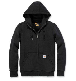 Bluza Carhartt Clarksburg Full Zip Hoodie Black