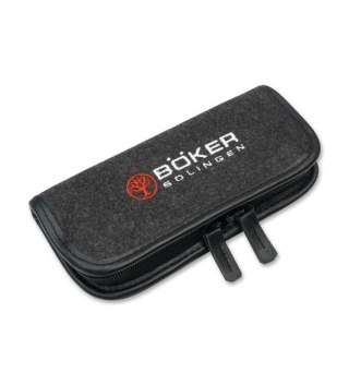 Filcowe etui Boker Solingen zamykane na zamek