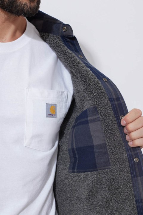 Koszula Wierzchnia Carhartt Heav Flannel Navy Koszula Wierzchnia Carhartt Heav Flannel Navy
