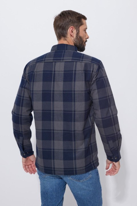 Koszula Wierzchnia Carhartt Heav Flannel Navy Koszula Wierzchnia Carhartt Heav Flannel Navy