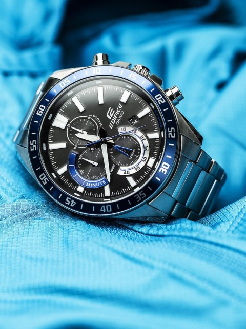 Zegarek Męski Casio Edifice 49mm EFV-620D-1A2 + BOX Zegarek Męski Casio Edifice 49mm EFV-620D-1A2 + BOX