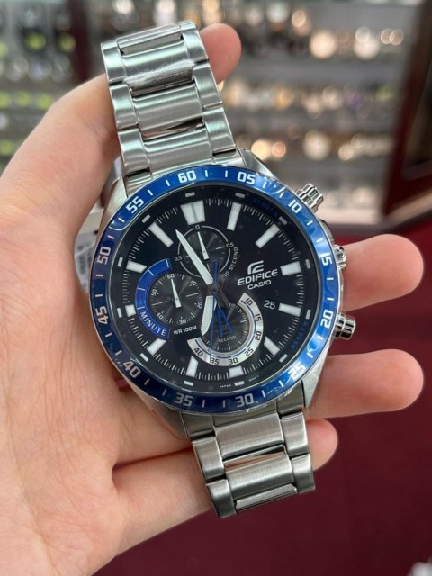 Zegarek Męski Casio Edifice 49mm EFV-620D-1A2 + BOX Zegarek Męski Casio Edifice 49mm EFV-620D-1A2 + BOX