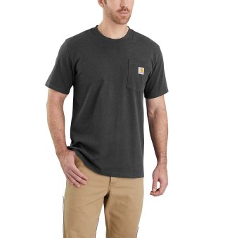 Koszulka Carhartt Heavyweight Pocket Carbon
