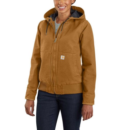 Kurtka Carhartt Washed Duck Active Jacket Brown