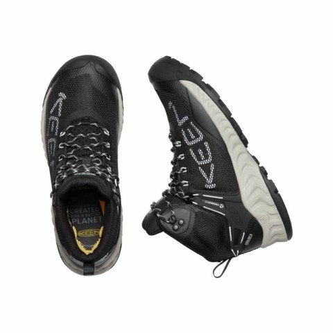 Buty KEEN NXIS EVO MID WP BLACK/BLUE GLASS W KE-1025911