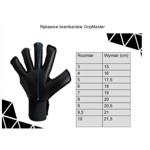 Rękawice bramkarskie Yakima Sport GripMaster 9,5 100727 Rękawice bramkarskie Yakima Sport GripMaster 9,5 100727