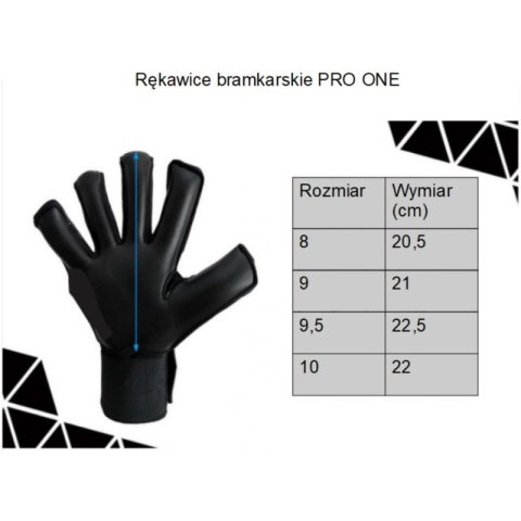 Rękawice bramkarskie Yakima Sport Pro One 100733 Rękawice bramkarskie Yakima Sport Pro One 100733