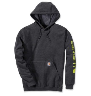 Bluza Carhartt Mid Signature Sleeve Logo Carbon