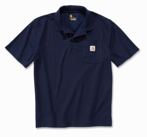 Koszulka Carhartt Polo Contractor Work Navy Koszulka Carhartt Polo Contractor Work Navy