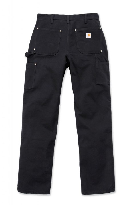 Spodnie Carhartt Firm Duck Double Front Work Black Spodnie Carhartt Firm Duck Double Front Work Black