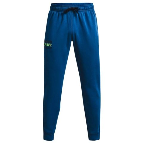 Spodnie Under Armour Rival Fleece Signature Joggers M 1366366-432 Spodnie Under Armour Rival Fleece Signature Joggers M 1366366-432