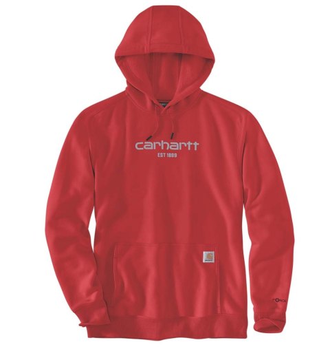 Bluza Carhartt Force Lightweight Logo Red Bluza Carhartt Force Lightweight Logo Red