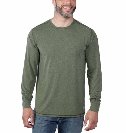 Koszulka Carhartt LWD LongSleeve CHIVE HEATHER