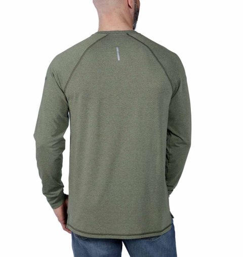 Koszulka Carhartt LWD LongSleeve CHIVE HEATHER