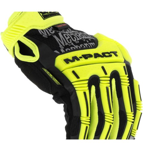 Rękawice Mechanix HiViz MPact D5 HiViz Yellow