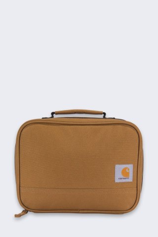 Izolowany Lunchbox Carhartt 4 Can Brown