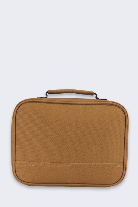 Izolowany Lunchbox Carhartt 4 Can Brown Izolowany Lunchbox Carhartt 4 Can Brown