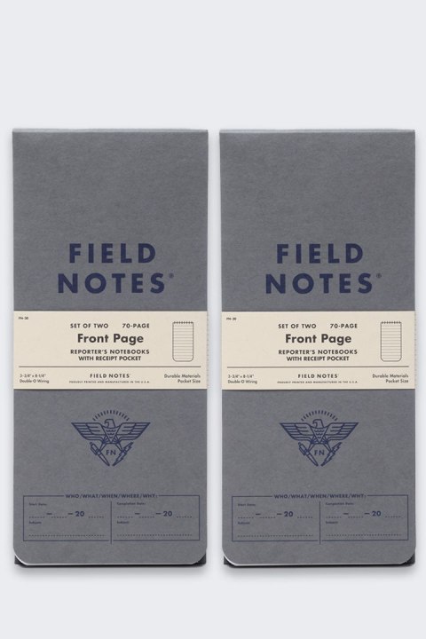 Notes Dziennikarski Field Notes Front Page Linie Notes Dziennikarski Field Notes Front Page Linie