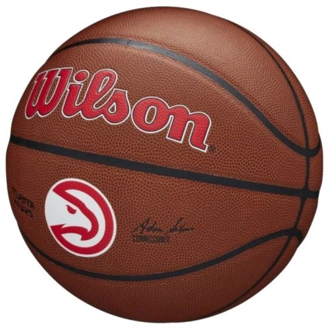 Piłka Wilson Team Alliance Atlanta Hawks Ball WTB3100XBATL Piłka Wilson Team Alliance Atlanta Hawks Ball WTB3100XBATL