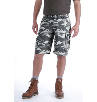 Spodenki Carhartt Rugged Short Cargo Camo Gray