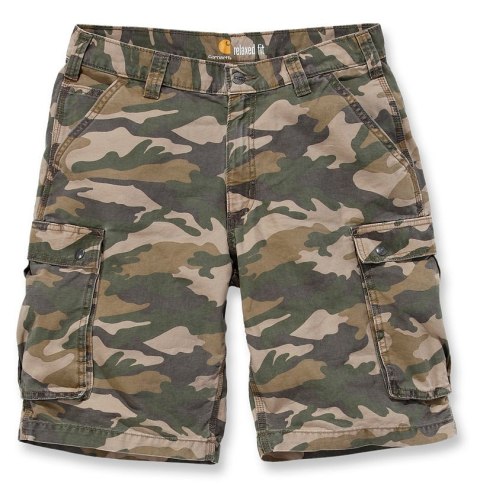 Spodenki Carhartt Rugged Short Cargo Camo Khaki Spodenki Carhartt Rugged Short Cargo Camo Khaki