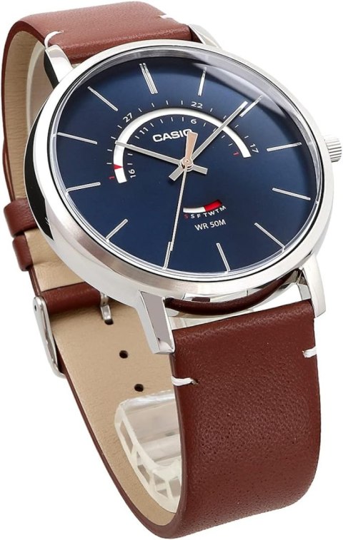 ZEGAREK MĘSKI CASIO MTP-B105L-2AV (zd181d) + BOX ZEGAREK MĘSKI CASIO MTP-B105L-2AV (zd181d) + BOX