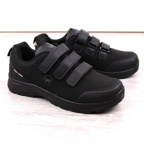 Buty trekkingowe na rzepy Vanhorn W WOL168 czarne