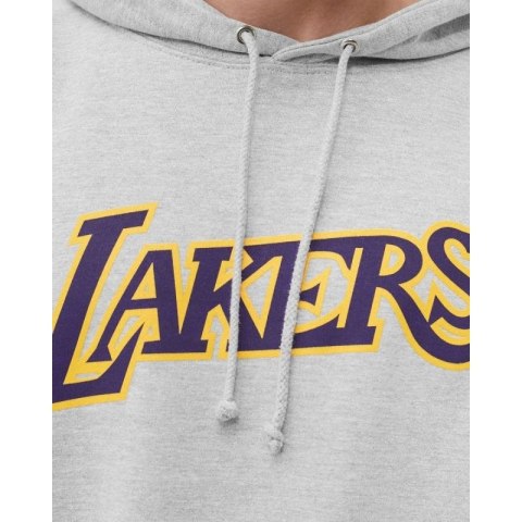 Bluza Mitchell & Ness Team Logo Hoody Los Angeles Lakers M HDSSINTL1050-LALGREY Bluza Mitchell & Ness Team Logo Hoody Los Angeles Lakers M HDSSINTL1050-LALGREY