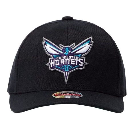 Czapka z daszkiem Mitchell & Ness NBA Charlotte Hornets HHSSINTL102-CHOYYPPPBLCK