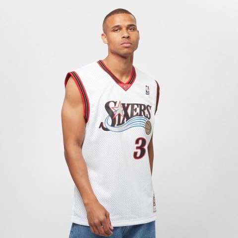 Koszulka Mitchell & Ness NBA Swingman Home Jersey 76ERS 00 Allen Iverson M SMJYGS18200-P76WHIT00AIV Koszulka Mitchell & Ness NBA Swingman Home Jersey 76ERS 00 Allen Iverson M SMJYGS18200-P76WHIT00AIV