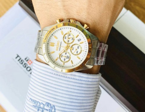 ZEGAREK MĘSKI SEIKO CHRONOGRAPH CASUAL QUARTZ SBTR024 + BOX ZEGAREK MĘSKI SEIKO CHRONOGRAPH CASUAL QUARTZ SBTR024 + BOX